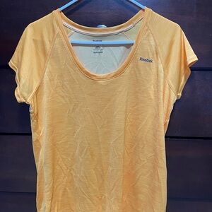 Reebok Women's Short Sleeve Tee in Bright Orange